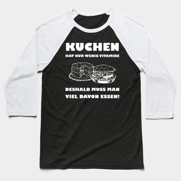 Kuchen Baseball T-Shirt by FluffigerSchuh